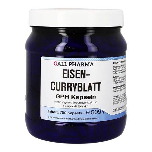Eisen-Curryblatt Gph Kapseln - 1