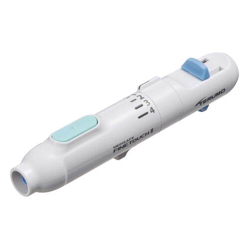 Terumo Medisafe Finetouch 2 Lanzettenger&auml;t mit Hebel - 1