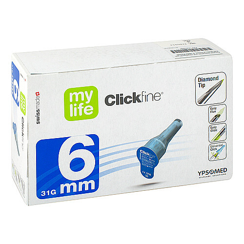 MYLIFE Clickfine Pen-Nadeln 31 G 6 mm - 1