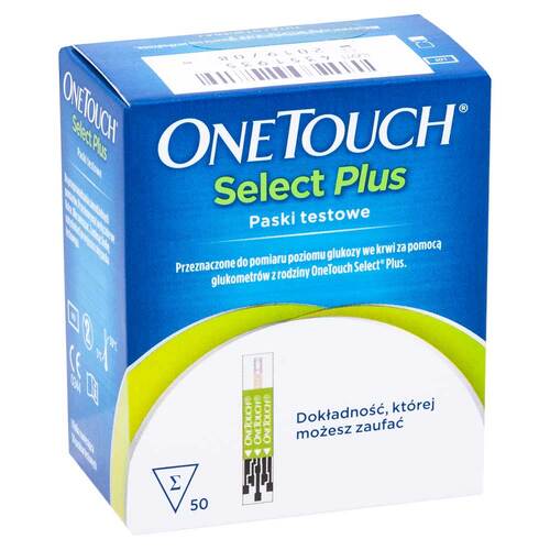ONE TOUCH Select Plus Blutzucker Teststreifen - 1