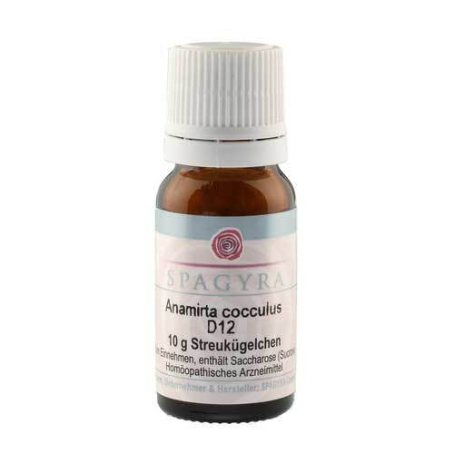 ANAMIRTA COCCULUS D 12 Globuli - 1