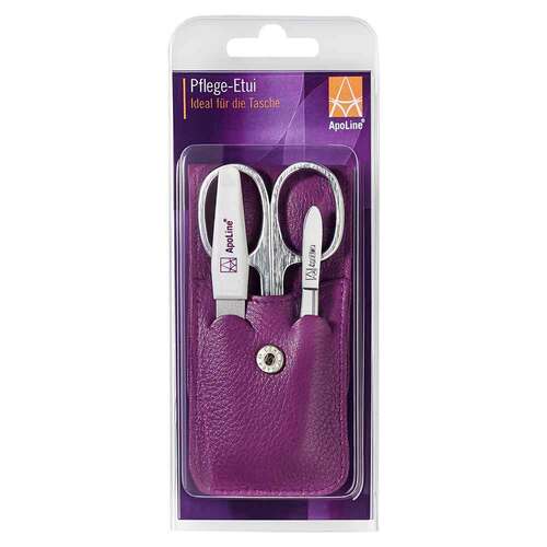 Apoline Manicure Etui 3teilig lila - 1