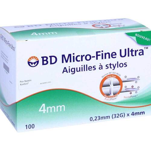 BD MICRO-FINE ULTRA Pen-Nadeln 0,23x4 mm 32 G - 1