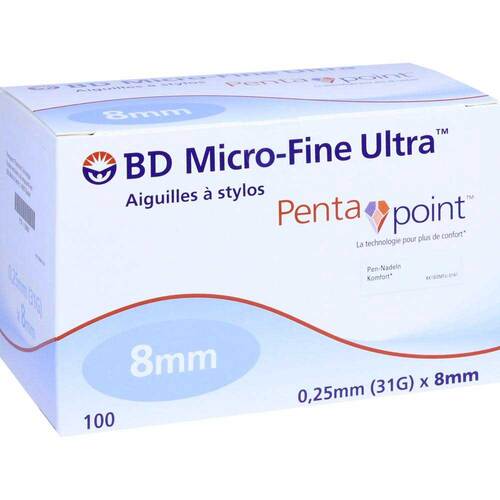 BD MICRO-FINE ULTRA Pen-Nadeln 0,25x8 mm 31 G - 1