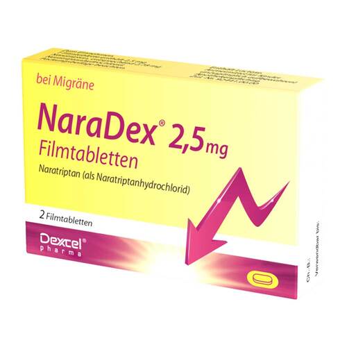 Naradex 2,5 mg Filmtabletten - 1