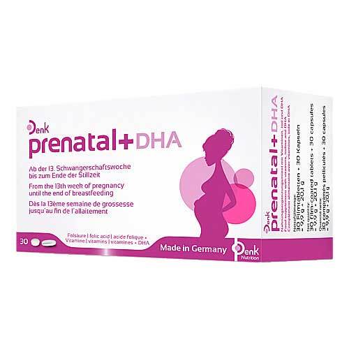 Prenatal + Dha Denk 30 Filmtabletten +30 Kapseln - 1