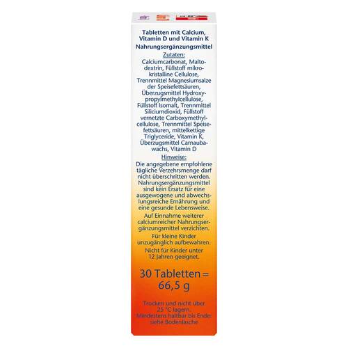 Doppelherz Calcium 700 + Vitamin D3 Tabletten - 3