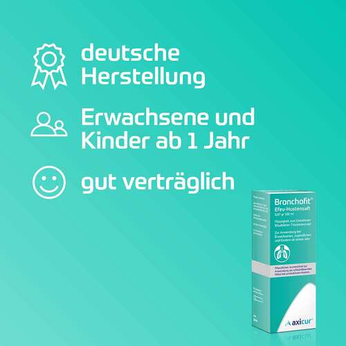 Bronchofit Efeu-Hustensaft 0,87 g / 100 ml Fle - 6