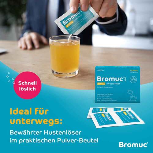 Bromuc akut 600 mg Hustenl&ouml;ser Pulver zur H.e.L.zum Einnehmen  - 5