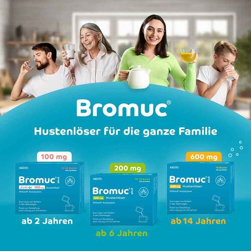 Bromuc akut 600 mg Hustenl&ouml;ser Pulver zur H.e.L.zum Einnehmen  - 7