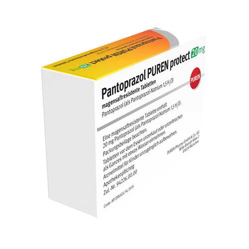 Pantoprazol Puren protect 20 mg magensaftresistent Tabletten  - 3