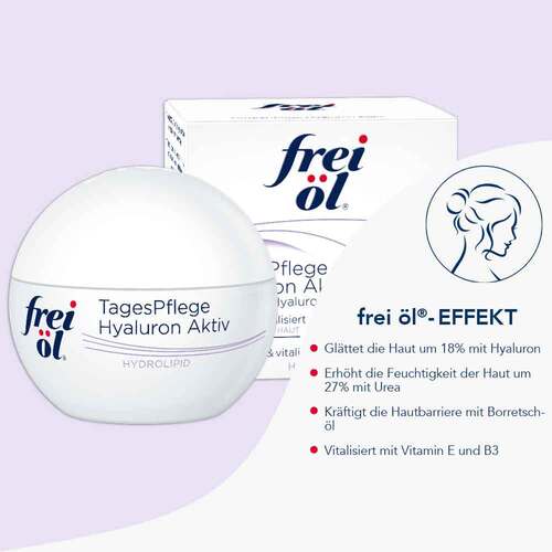Frei &Ouml;l Hydrolipid Tagespflege Hyaluron Aktiv Cre. - 2