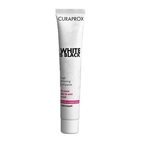 CURAPROX white is black Kohlezahnpasta - 1