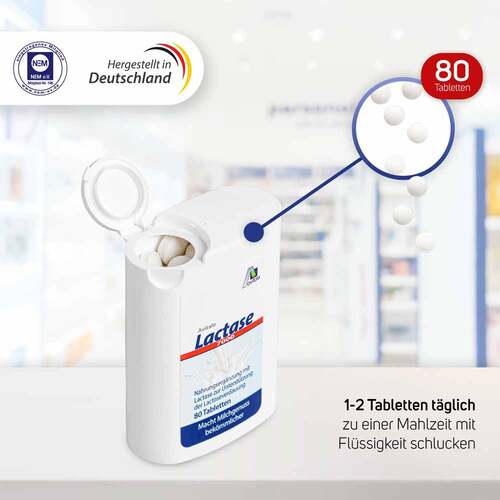 Lactase 7.000 Fcc Tabletten im Spender - 4