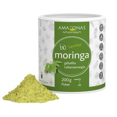 Moringa 100% Bio Pulver pur - 1
