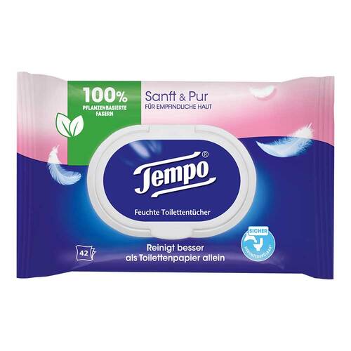 TEMPO sanft &amp; pur feuchte Toilettent&uuml;cher NFP - 1