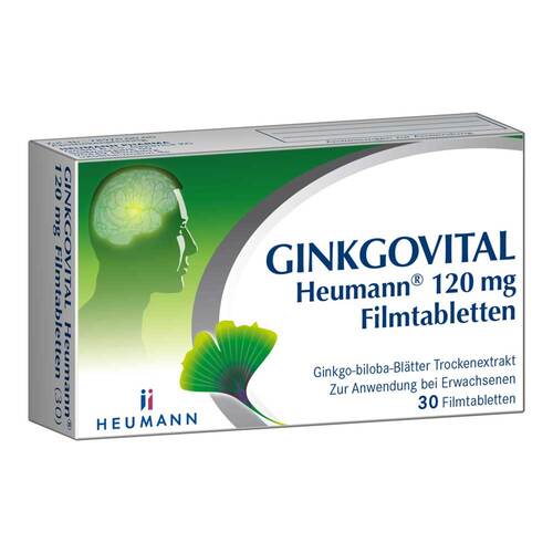 Ginkgovital Heumann 120 mg Filmtabletten - 1