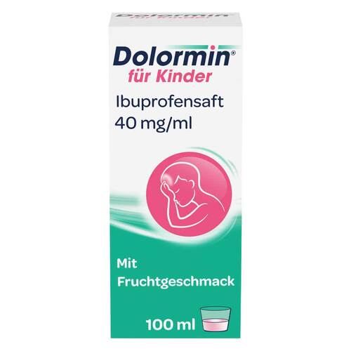 Dolormin f&uuml;r Kinder Ibuprofensaft 40 mg / ml Suspension  - 1