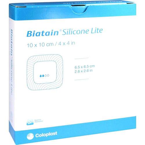 BIATAIN Silicone Lite Schaumverband 10x10 cm - 1