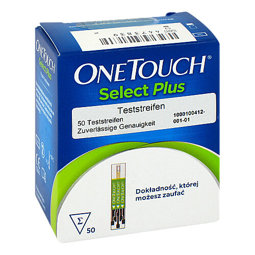 ONE TOUCH Select Plus Blutzucker Teststreifen - 1