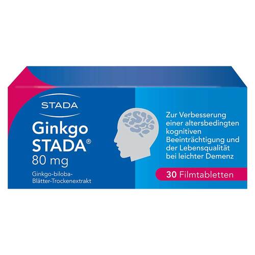 Ginkgo Stada 80 mg Filmtabletten - 1