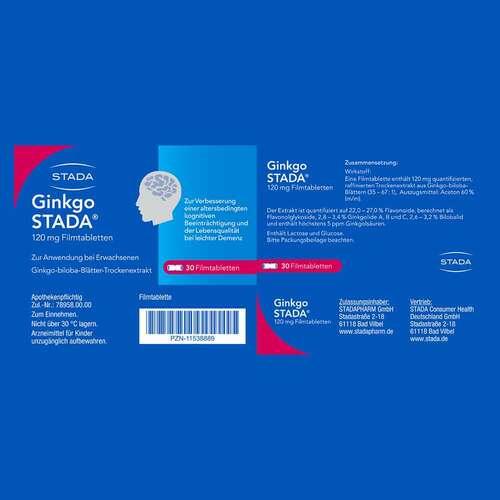 Ginkgo Stada 120 mg Filmtabletten - 5