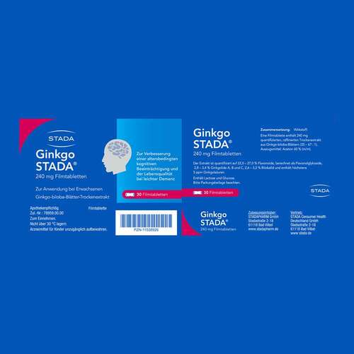 Ginkgo Stada 240 mg Filmtabletten - 5