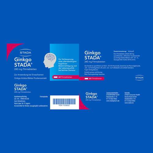 Ginkgo Stada 240 mg Filmtabletten - 5