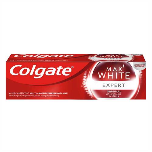 COLGATE Max white Expert white Zahnpasta - 1