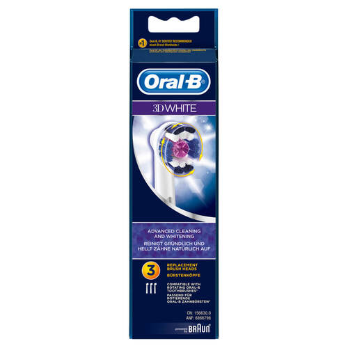 Oral-B Aufsteckb&uuml;rsten 3D White - 1
