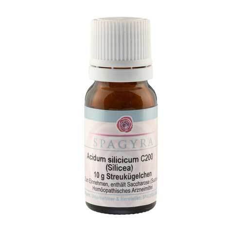 ACIDUM SILICICUM Silicea C 200 Globuli - 1