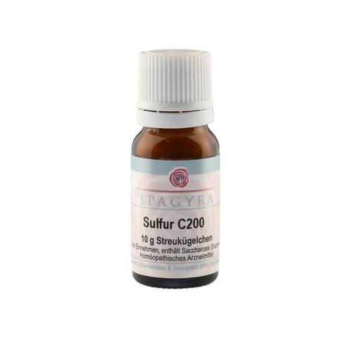 SULFUR C 200 Globuli - 1