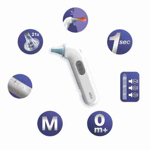 Braun Thermoscan 3 Infrarot-Ohrthermometer - 3