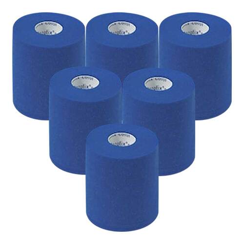 GAZOFIX color Fixierbinde koh&auml;siv 6 cmx20 m blau - 1