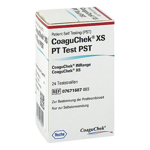 COAGUCHEK XS PT Test PST - 1