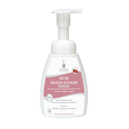 BIOTURM Intim Wasch-Schaum Cranberry Nr.90 - 1