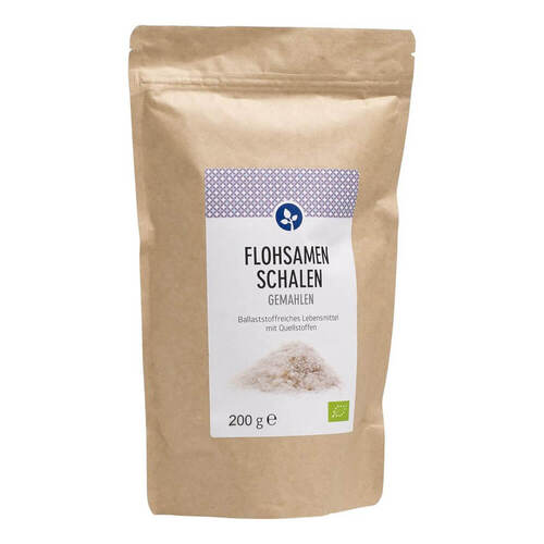 Flohsamenschalen gemahlen Bio Pulver - 1