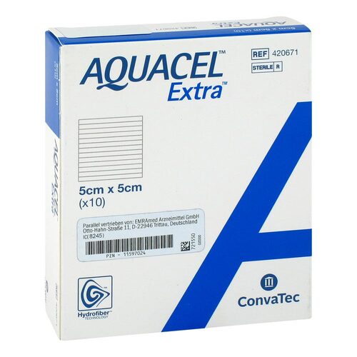 AQUACEL Extra 5x5 cm Verband - 1