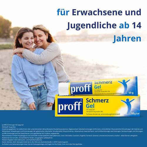 Proff Schmerzgel 50 mg / g - 4