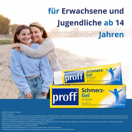 Proff Schmerzgel 50 mg / g - 4
