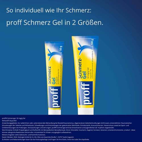 Proff Schmerzgel 50 mg / g - 6