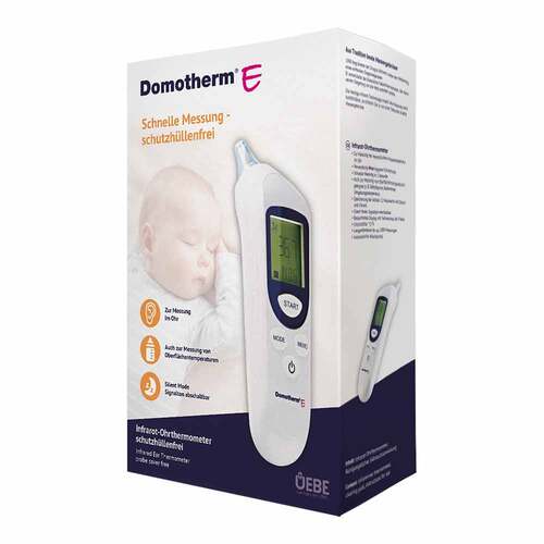 Domotherm E Infrarot-Ohrthermometer Schutzh&uuml;lle frei - 1