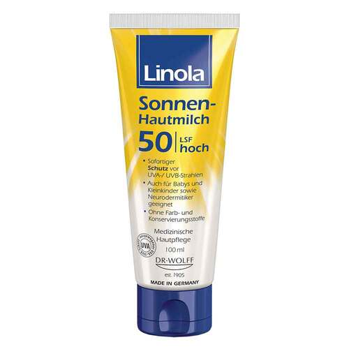 Linola Sonnen-Hautmilch Lsf 50 - 3