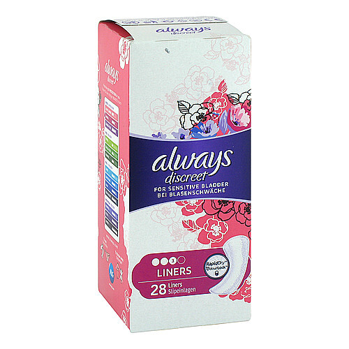 ALWAYS discreet Inkontinenz Liner Slipeinlagen - 1