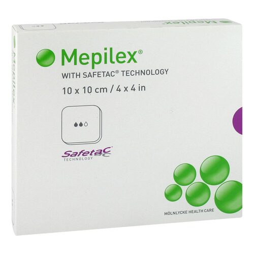 MEPILEX 10x10 cm Schaumverband - 1