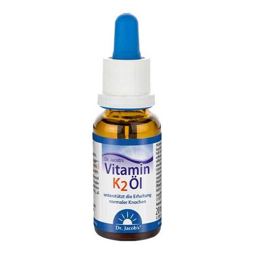 Vitamin K2 &Ouml;l Vit.K als MK7 Dr.Jacob's Tro.zum Einnehmen  - 1