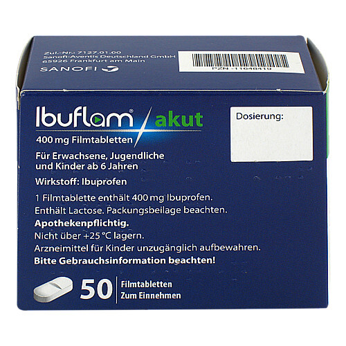 Ibuflam akut 400 mg Filmtabletten - 2