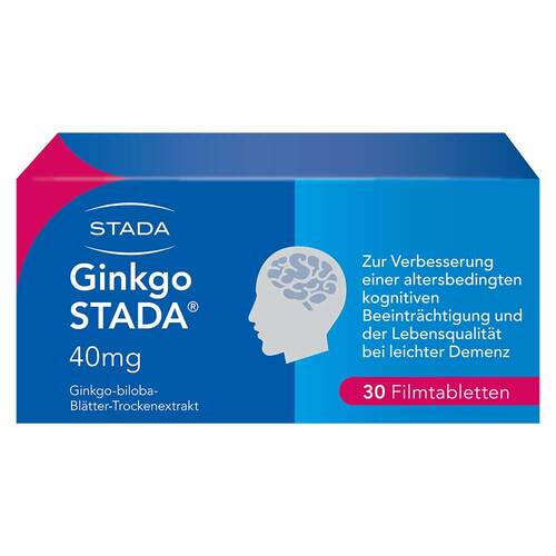 Ginkgo Stada 40 mg Filmtabletten - 1