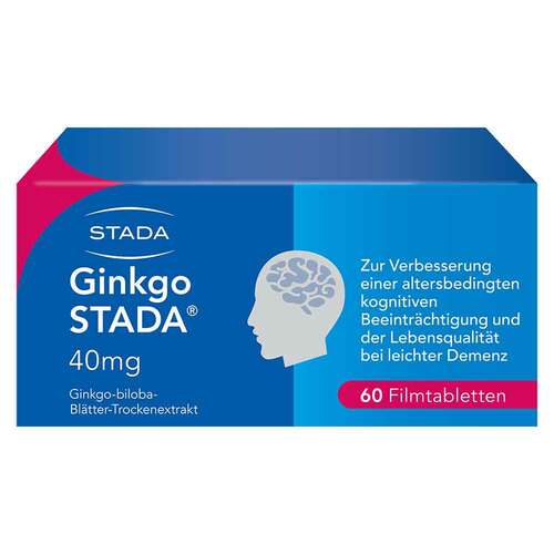 Ginkgo Stada 40 mg Filmtabletten - 1