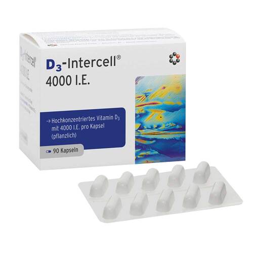 D3-INTERCELL 4.000 I.E. Kapseln - 1